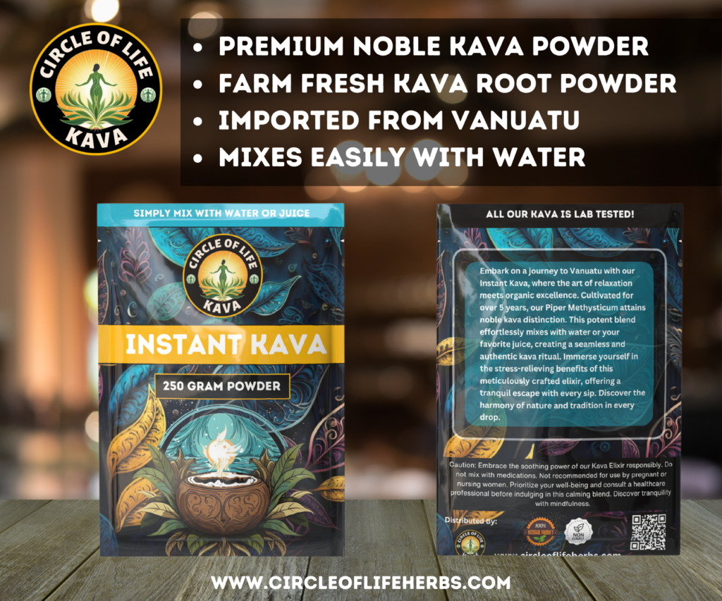 Instant Kava Root Powder | Vanuatu Instant Kava | Kava